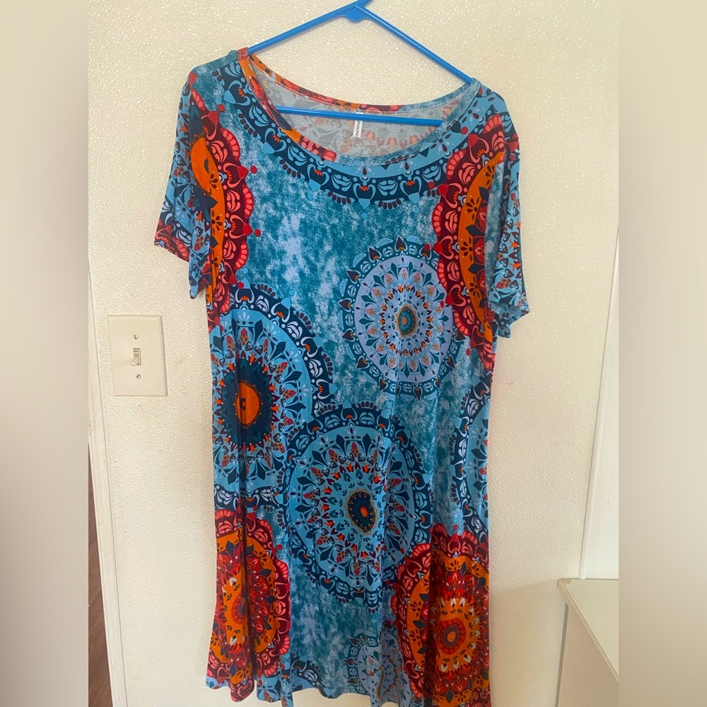 Popyoung XL BOHO shift dress